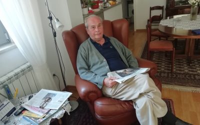 PARTIZAN DOBRO PAMTI SVE: Zoran Pantazis proslavlja svoj 90. rođendan