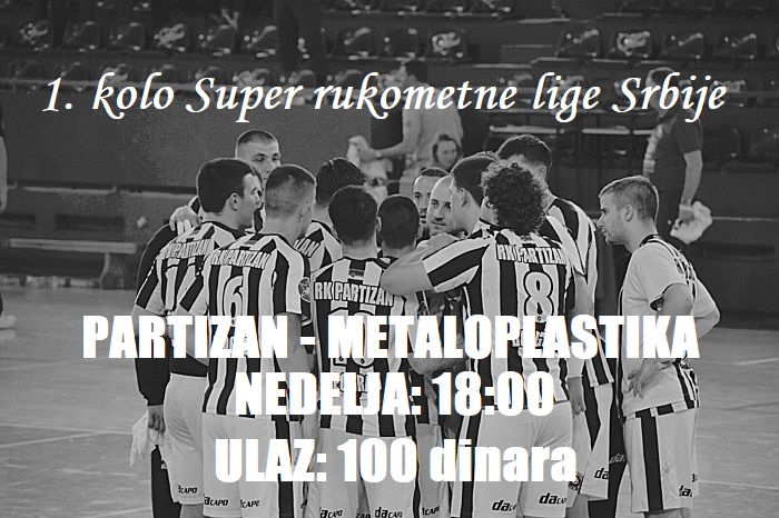 DERBI NA STARTU SRLS: Partizan dočekuje Metaloplastiku
