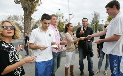 Partizanovi igrači zvali navijače da dođu na utakmicu