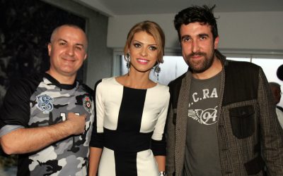 Jušković sa kolegama iz FK Partizan