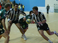 PKB – Partizan Dunav osiguranje 21:26 (13:13)