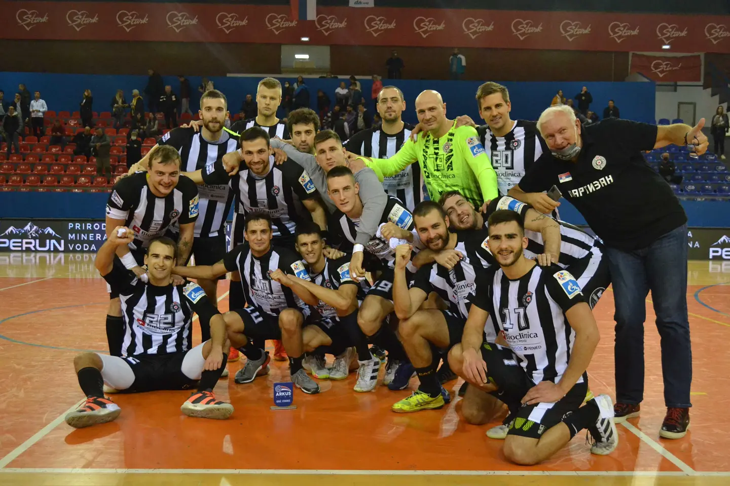 PARTIZAN BEZ IZGUBLJENOG BODA: Crno-beli bolji i od Rudara