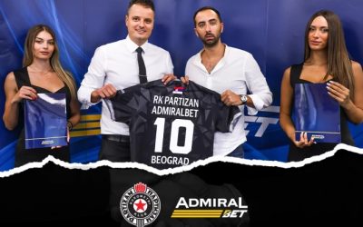 Partizan dobio generalnog sponzora: AdmiralBet uz crno-bele rukometaše u pohodu na trofeje